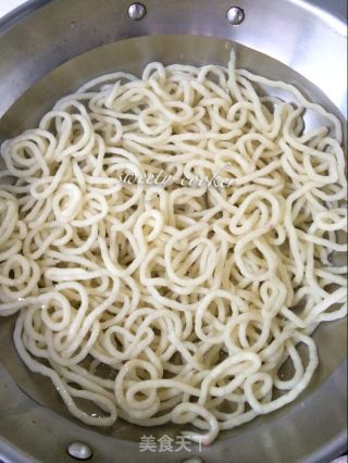 鱼面的做法步骤：7
