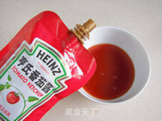 【茄汁珊瑚鱼】的做法步骤：10