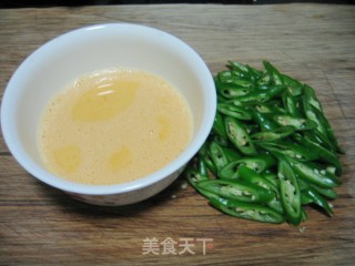 记忆中广院的味道——尖椒炒鸡蛋的做法步骤：1