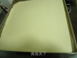 绿色花边波点蛋糕卷的做法步骤：18