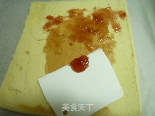 绿色花边波点蛋糕卷的做法步骤：20