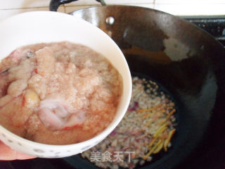 一个人的午餐——红烧鱼籽盖浇饭的做法步骤：6