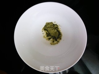 抹茶面皮的做法步骤：1