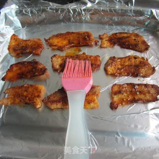 烤箱烤肉片的做法步骤：9