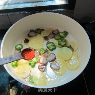 叉烧土豆片的做法步骤：6