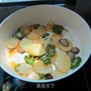 叉烧土豆片的做法步骤：7