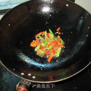蘑芋豆腐烧火腿的做法步骤：3