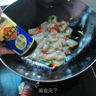 蘑芋豆腐烧火腿的做法步骤：6