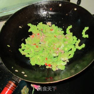 肉末苦瓜的做法步骤：8
