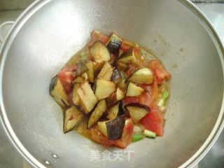 西红柿烧茄子的做法步骤：7