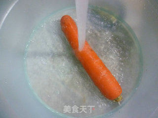 白洋葱香干炒胡萝卜的做法步骤：4