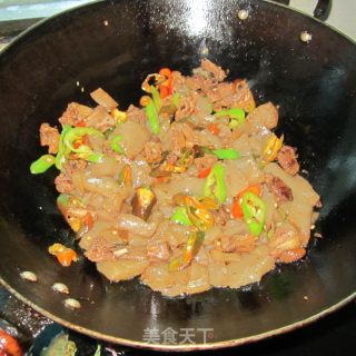 蘑芋豆腐烧子鸭的做法步骤：10