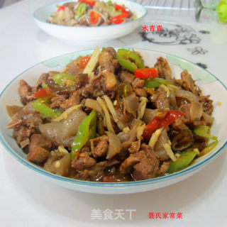 蘑芋豆腐烧子鸭的做法步骤：14