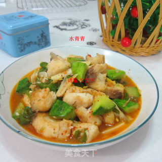 嫩南瓜煮鱼的做法步骤：13