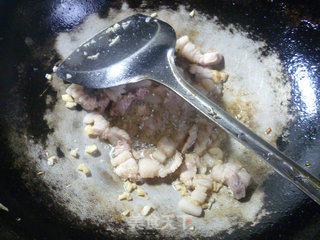 猪肉炒油麦菜的做法步骤：9