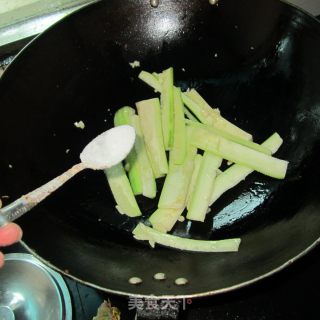 丝瓜鸡蛋面的做法步骤：5