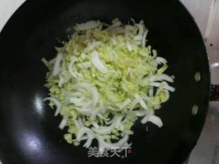 蛋泼白菜的做法步骤：3