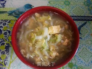 蛋泼白菜的做法步骤：7