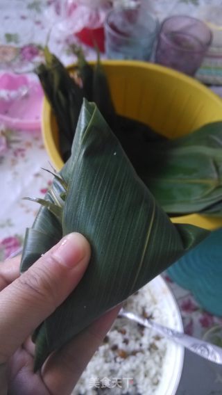 红豆粽子----好吃不腻的做法步骤：6
