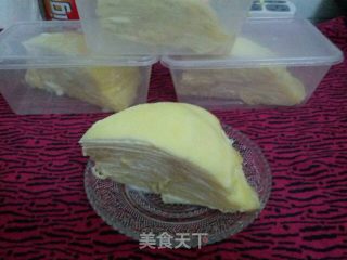 榴梿千层蛋糕的做法步骤：35