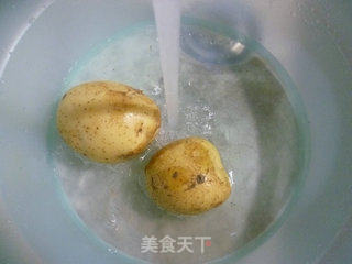 花蟹土豆羹的做法步骤：3