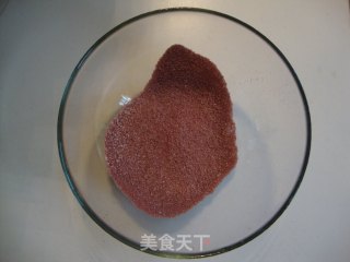 红曲粉马卡龙的做法步骤：3
