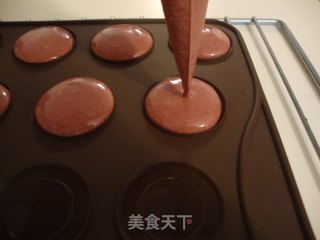 红曲粉马卡龙的做法步骤：10