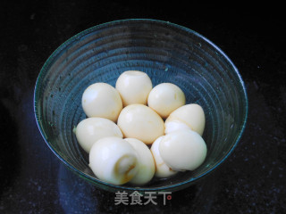虎皮蛋烧肉的做法步骤：2