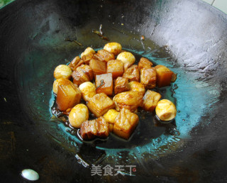虎皮蛋烧肉的做法步骤：8