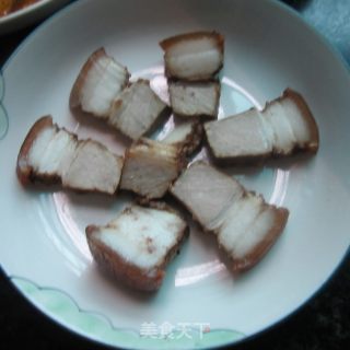 酸辣椒蒸东坡肉的做法步骤：2