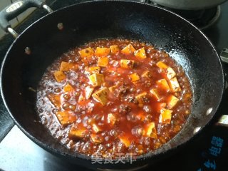 私房麻婆豆腐的做法步骤：7