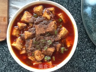 私房麻婆豆腐的做法步骤：8