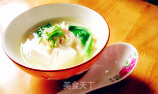 27的烹饪日记——豆腐金针菇鸡汤的做法步骤：6