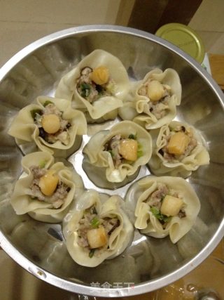 瑶柱香菇虾米肖米的做法步骤：8