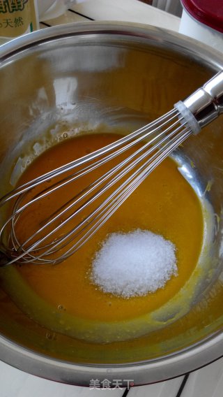 木糖醇版之戚风蛋糕的做法步骤：2