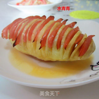 土豆火腿肠的做法步骤：6