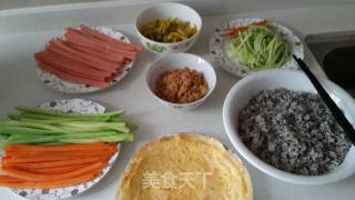 爱心寿司的做法步骤：4