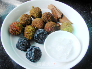 荔枝乌梅糖水的做法步骤：1
