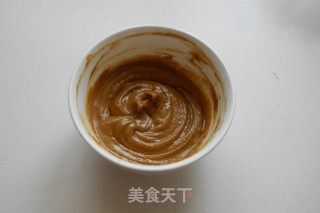 香椿麻汁拌面的做法步骤：2