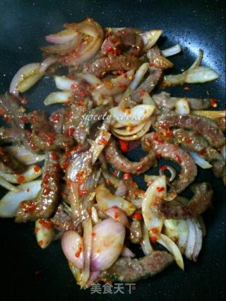 牛肉粉丝的做法步骤：4
