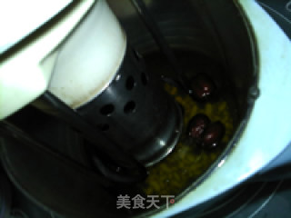 红枣绿豆豆浆的做法步骤：6
