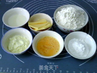 牛奶条子饼干的做法步骤：1