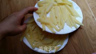 炸薯条的做法步骤：8