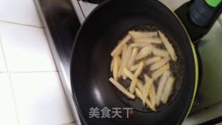 炸薯条的做法步骤：9