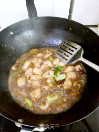 酱香三杯鸡的做法步骤：9