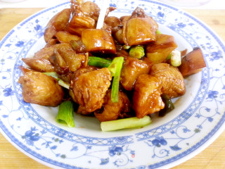 酱香三杯鸡的做法步骤：10
