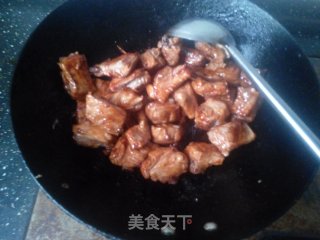 家常腐乳红烧排骨的做法步骤：8