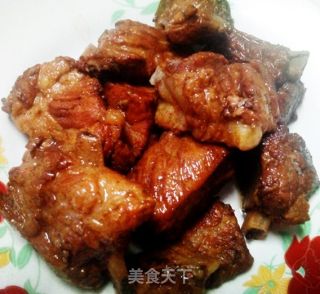 家常腐乳红烧排骨的做法步骤：10