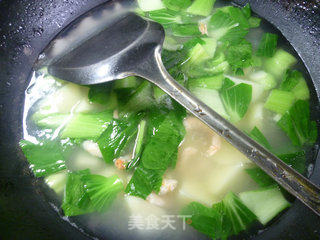 开洋青菜土豆汤的做法步骤：10