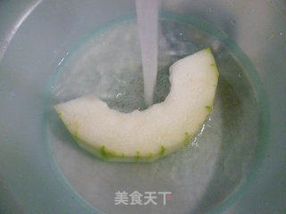 咸肉蚕豆冬瓜汤的做法步骤：3